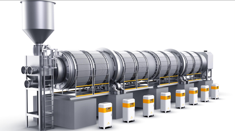 電磁加熱回轉(zhuǎn)窯 電磁加熱回轉(zhuǎn)窯